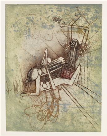 ROBERTO MATTA Les Damnations by Joyce Mansour.